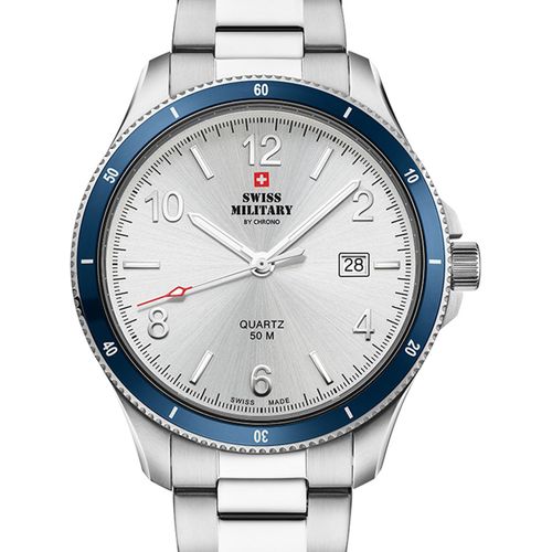 Mens Watch Swiss Military Sm34096.02, Quartz, 42mm, 5atm