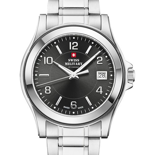 Mens Watch Swiss Military Sm34002.21, Quartz, 39mm, 5atm