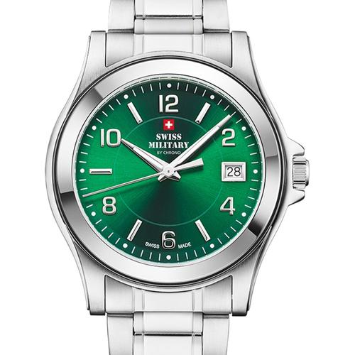 Mens Watch Swiss Military Sm34002.24, Quartz, 39mm, 5atm