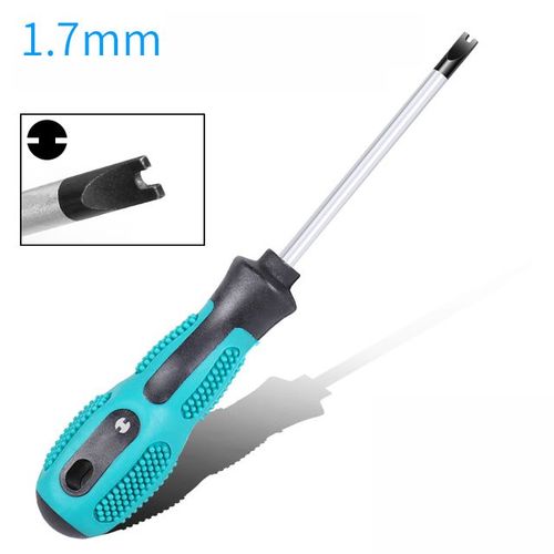 U 1.7 mm - jeu de tournevis triangulaires en forme, tournevis à douille transversale intérieure pour appareils ménagers, outil à main