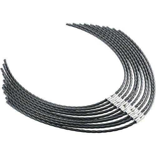 Lot de 10 bobines de fil de coupe extra fort F016800431 pour débroussailleuse AFS 23-37, compatible avec débroussailleuse Bosch