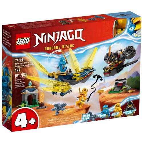 Lego Ninjago - Le Combat Du Bébé Dragon De Nya Et Arin - 71798