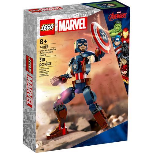 Lego Marvel - La Figurine De Captain America - 76258