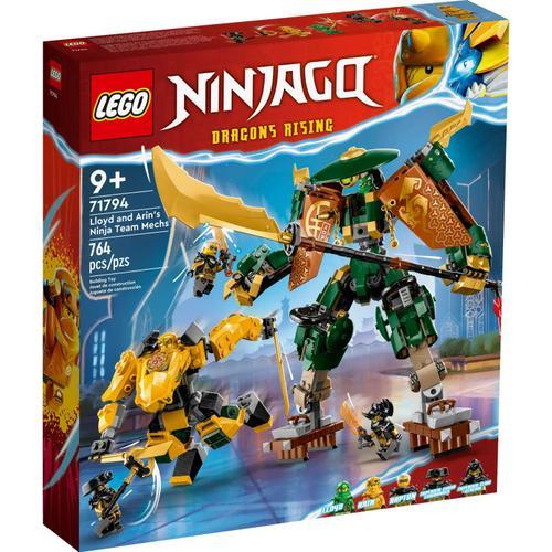Lego Ninjago - L'équipe De Robots Des Ninjas Lloyd Et Arin - 71794