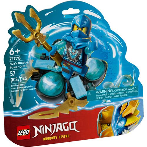 LEGO NINJAGO - Le dérapage Spinjitzu : le pouvoir du dragon de Nya - 71778