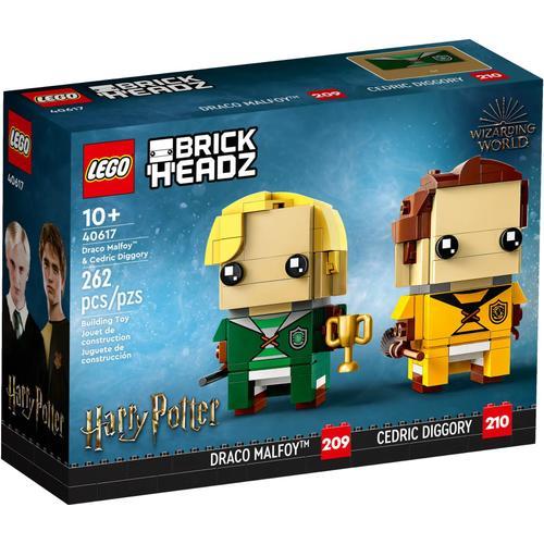Lego Brickheadz - Draco Malefoy Et Cédric Diggory - 40617