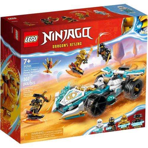 Lego Ninjago - La Voiture De Course Spinjitzu : Le Pouvoir Du Dragon De Zane - 71791