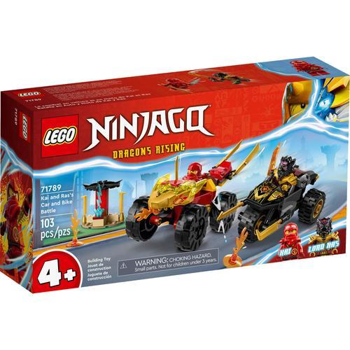 Lego Ninjago - Le Combat En Voiture Et En Moto De Kai Et Ras - 71789