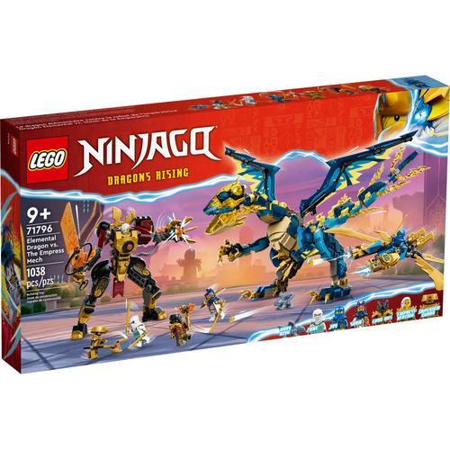 Lego Ninjago - Le Dragon Élémentaire Contre Le Robot De L'impératrice - 71796