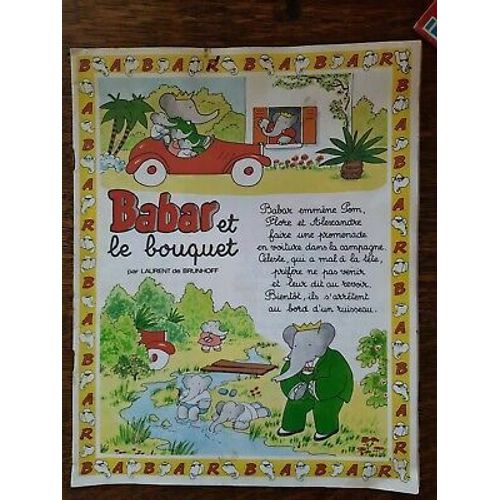 Laurent De Brunhoff - Babar Et Le Bouquet