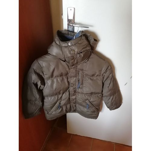 Parka Doublé Capuche Amovible Dpam 5 Ans 100% Nylon,Doublure 100% Polyester