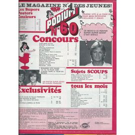 Podium 01/02/1977 Patrick Juvet, Sheila, Gérard Lenorman, Dave, Il Était Une Fois, Shake, Claude François, Yoni, François Valéry, Sacha Distel, Julien Clerc, Marie Laforêt, Ringo, Sardou, Hallyday