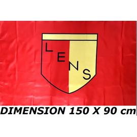 Drapeau du Racing Club de Lens RCL 90x150cm or 60x90cm/3x5ft or 2x3ft