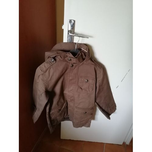 Parka Doublée À Capuche 8 Ans Jacadi 100% Coton,Doublure 100% Coton.