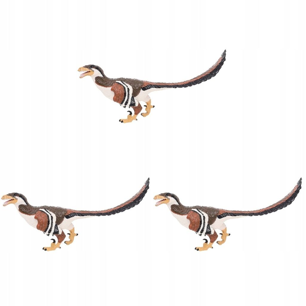 3x Figurines De Dinosaures Figurine Deinonychus