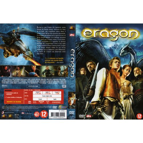 Eragon - De Stefen Fangmeier, Ed Speleers, Jeremy Irons - 99 Mn