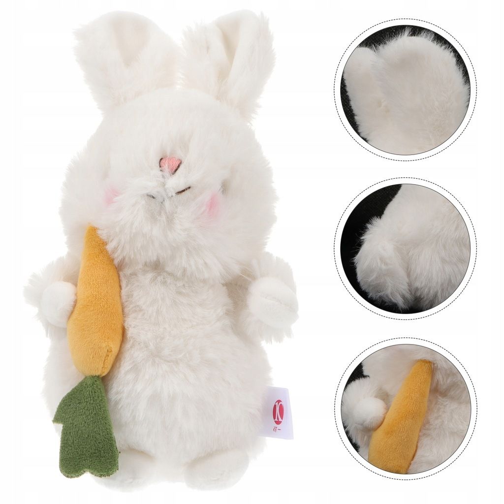 1pc Lapin Jouet Poupe Lapin En Peluche Oreiller - 6