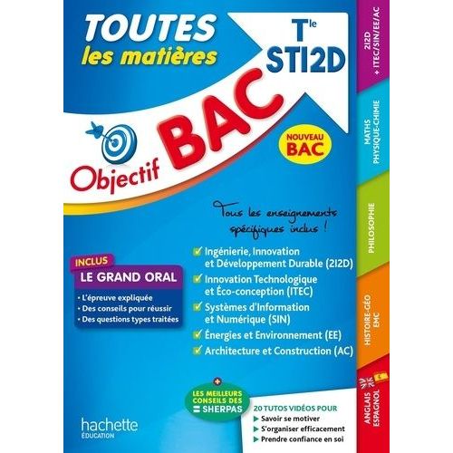 Tle Sti2d Toutes Les Matières