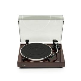 THORENS - TD 204 A NOYER - Platine vinyle entrainement par courroie - Finition noyer