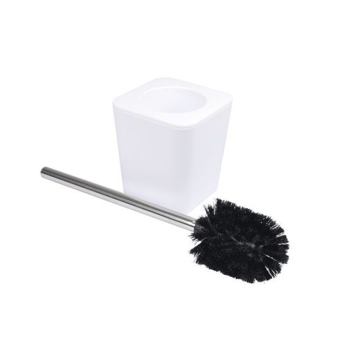 Brosse WC Soft Touch "Vitamine" 39cm Blanc