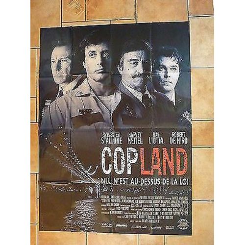 Affiche 120 X 160 Copland Sylvester Stallone De Niro Harvey Keitel Cop Land