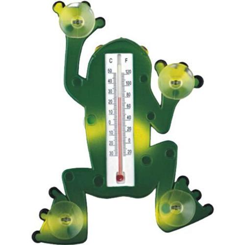 Thermomètre à ventouse grenouille dessin animé thermomètre intérieur et extérieur 9kppWb7CYo
