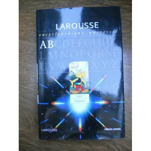 Larousse Encyclopédique Universel 2 Argent Boqueteau