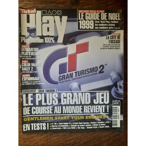 Magazine Playstation Total Play N 23 Le Guide De Noel 1999