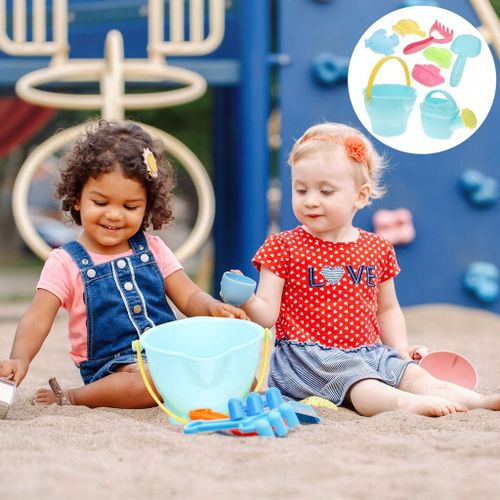 8pcs Jouer Des Jouets De Sable