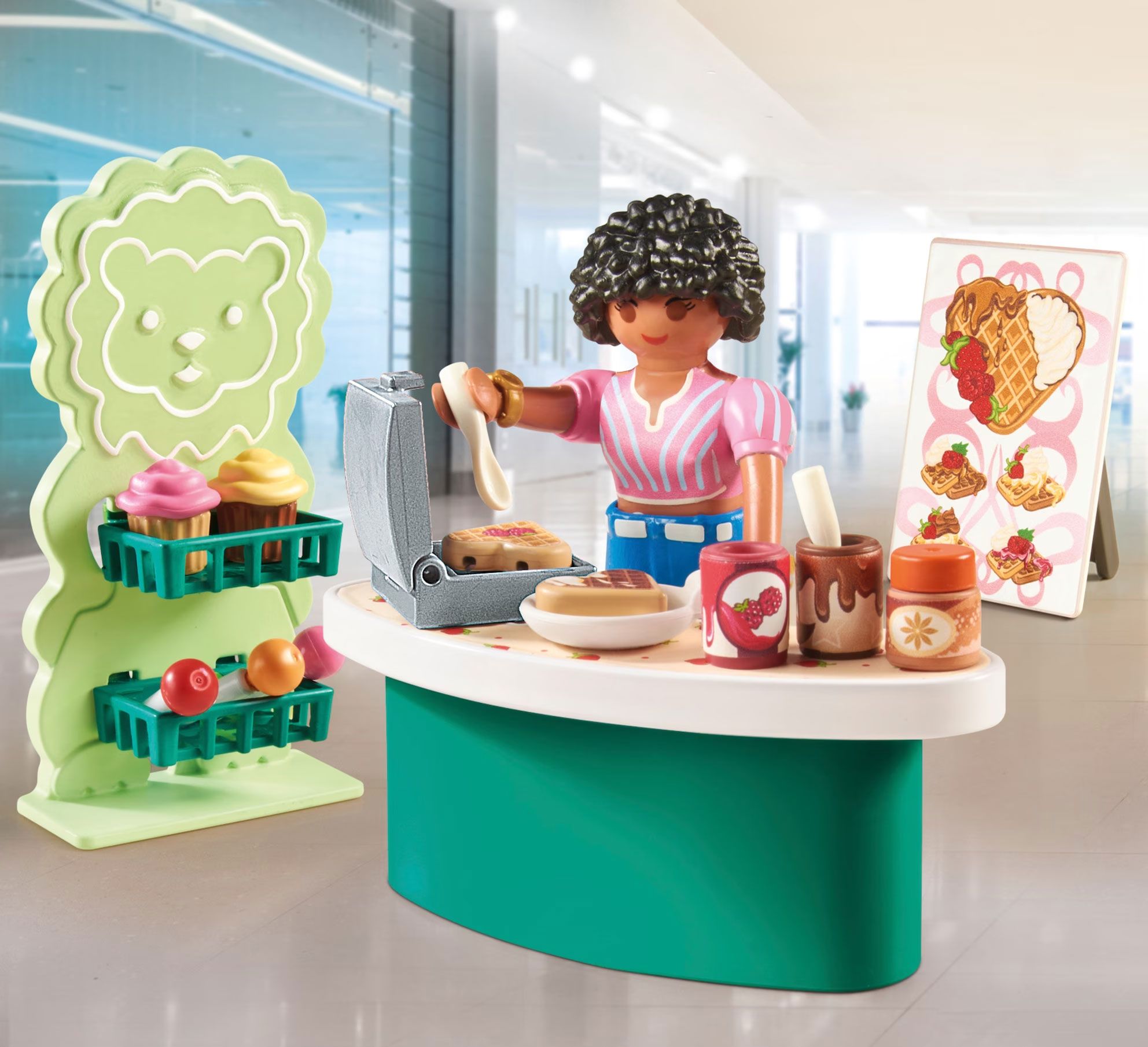 Playmobil My Life 71540 - Stand De Gaufres - 3