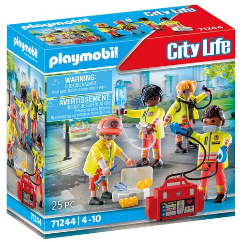 Playmobil City Life 71244 - Équipe De Secouristes