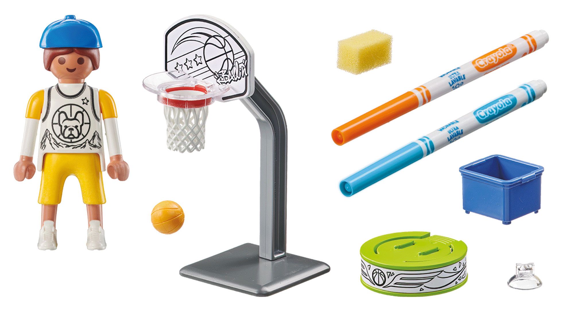 Playmobil Color 71516 - Skater Avec Basket-Ball - 2
