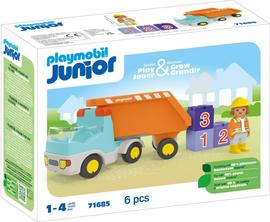 Playmobil Junior 71685 - Camion À Benne Basculante