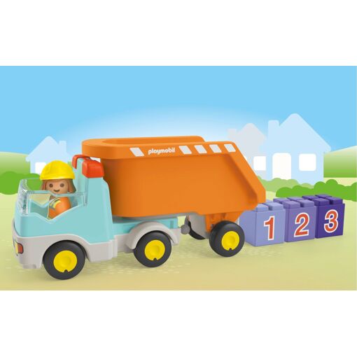Playmobil Junior 71685 - Camion � Benne Basculante - 5