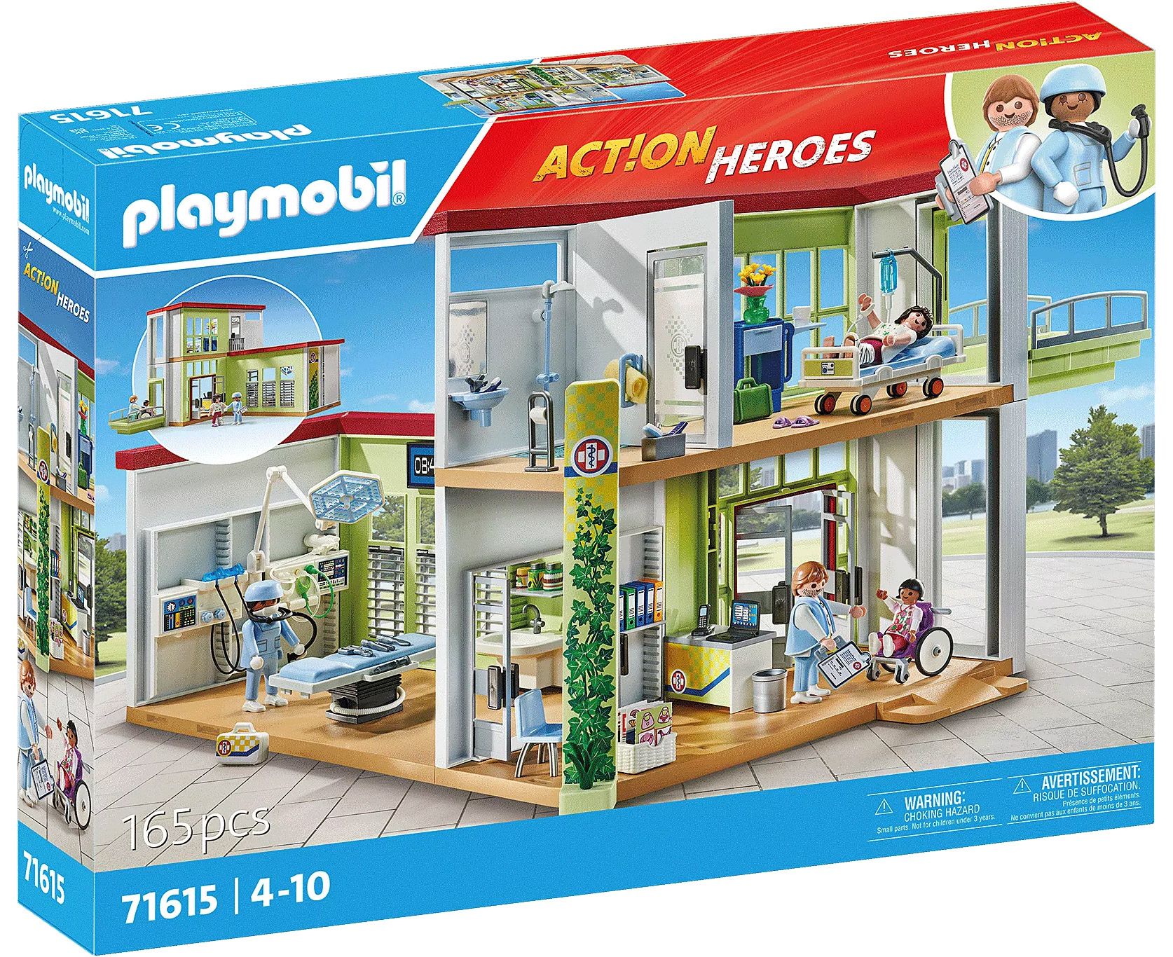Playmobil Action Heroes 71615 - Hpital Amnag
