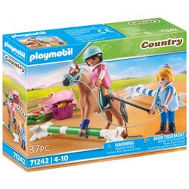 Playmobil Country 71242 - Cavalière Et Cheval Avec Monitrice