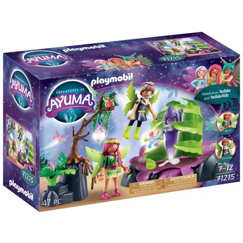 Playmobil Ayuma 71236 - Crystal Et Moon Fairy Avec Animaux