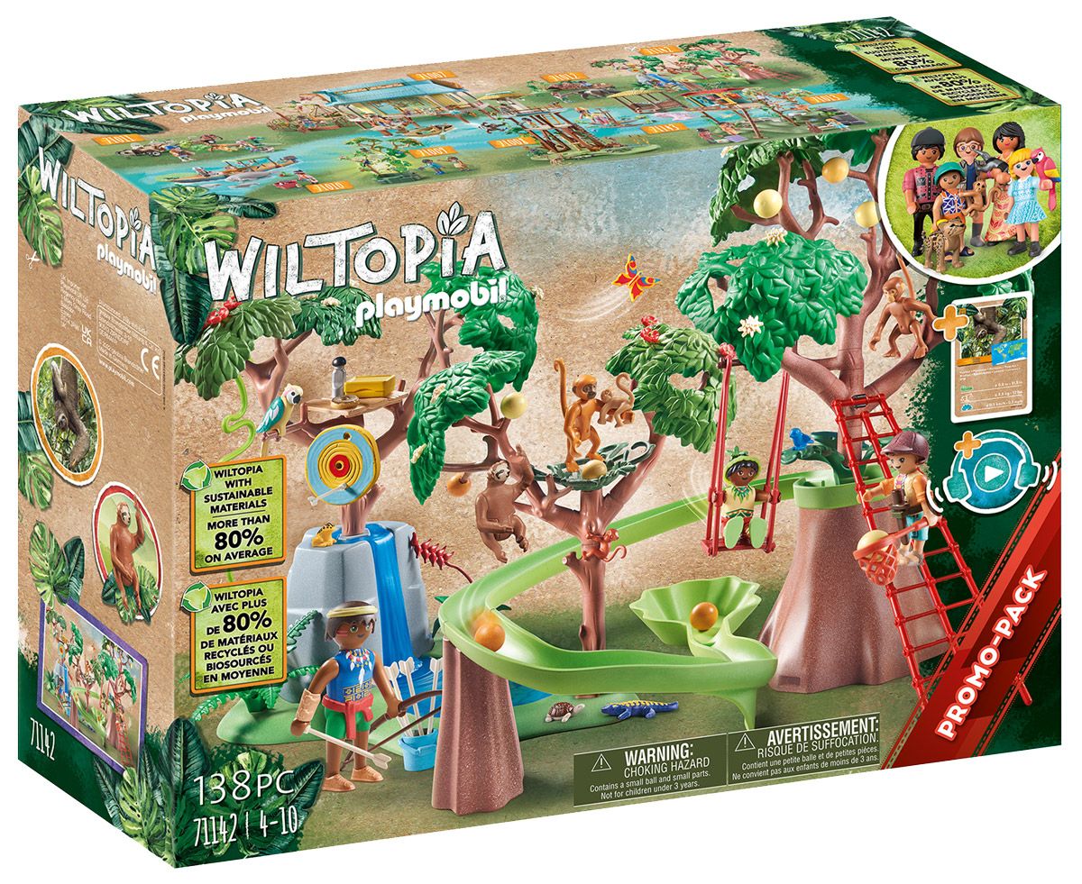 Playmobil Wiltopia 71142 - Aire De Jeu Tropicale De La Jungle