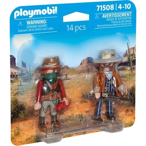 Playmobil Western 71508 - Duopack Bandit Et Sheriff