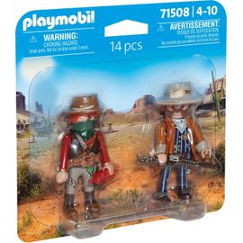 Playmobil Western 71508 - Duopack Bandit Et Sheriff