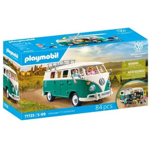 Playmobil Volkswagen 71725 - Volkswagen T1 Camping Bus - Vert