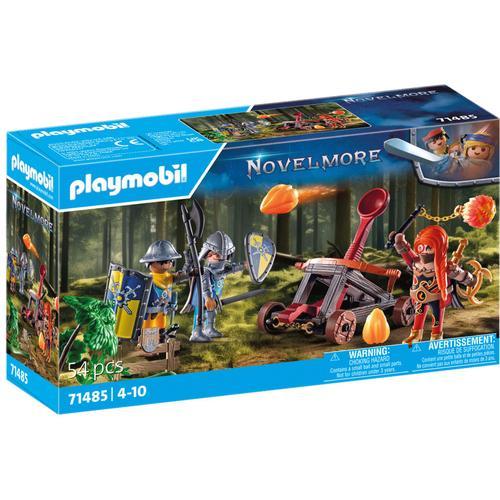 Playmobil Novelmore 71485 - Chevaliers Et Catapulte