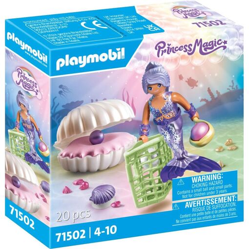 Playmobil Princess Magic 71502 - Sir�ne Avec Coquillage Et Perle