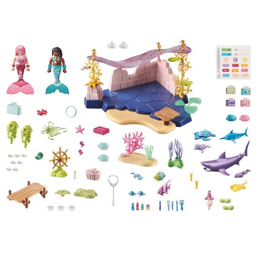 Playmobil Princess Magic 71499 - Centre De Soin Des Sir�nes Pour Animaux Ma... - 2