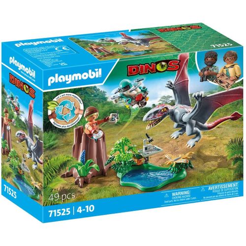 Playmobil Dinos 71525 - Drone D'observation Avec Dimorphodon