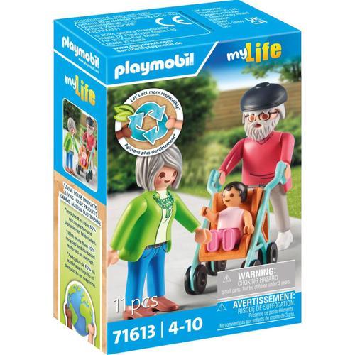 Playmobil My Life 71613 - Grands-Parents Avec Bébé