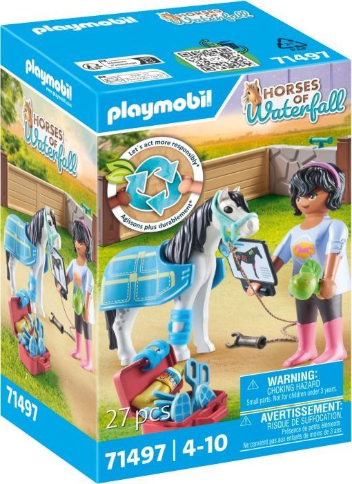 Playmobil Horses Of Waterfall 71497 - Thrapeute quin