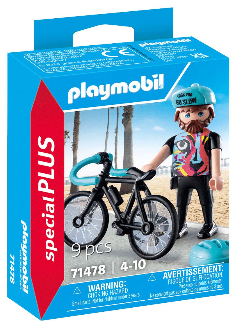 Playmobil Special Plus 71478 - Cycliste Paul