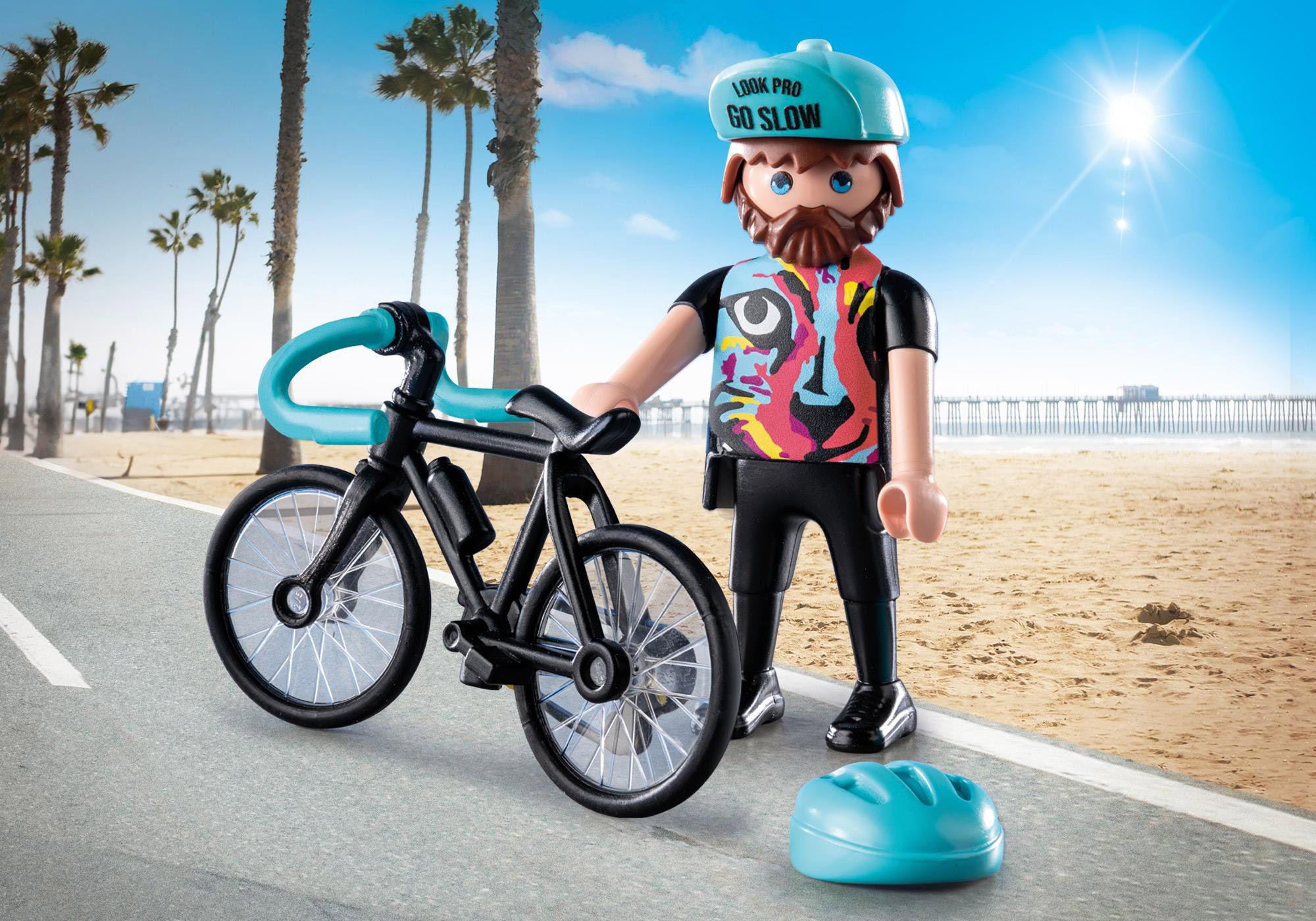 Playmobil Special Plus 71478 - Cycliste Paul - 3