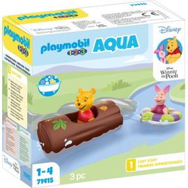 Playmobil 123 71415 - Disney : Winnie Et Porcinet Avec Tronc Aquatique
